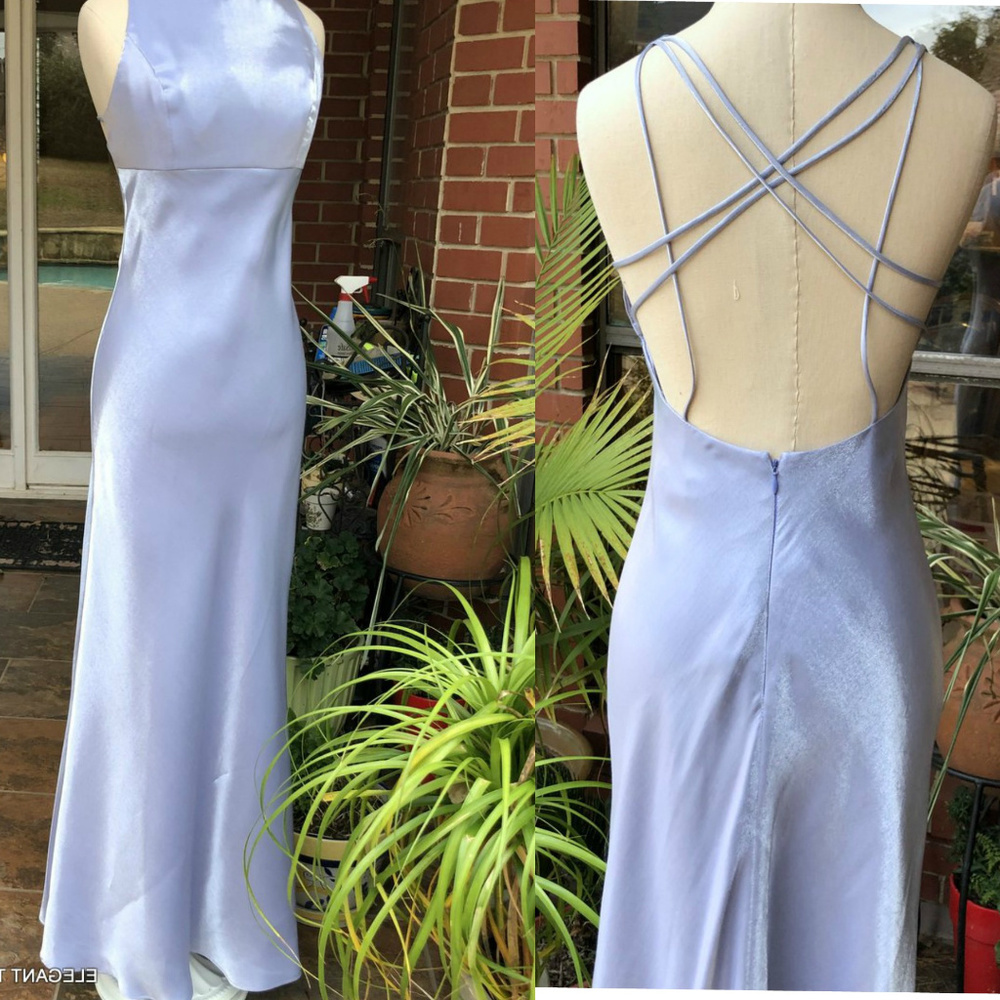 FAVIANA Purple Lilac Straight Prom Formal Dress